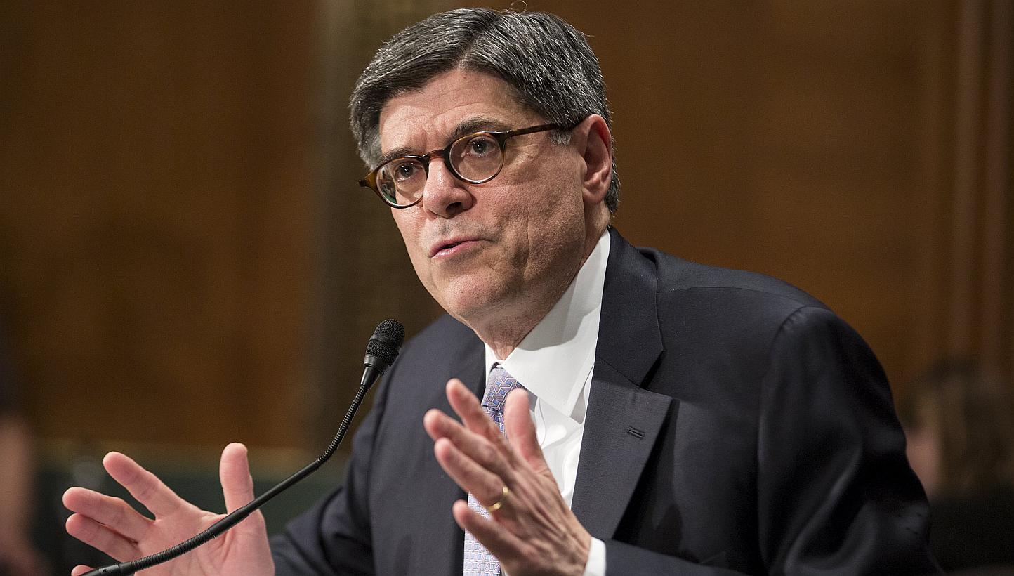 US Treasury Secretary Jack Lew says Washington is "ready to welcome" the China-led Asian Infrastructure Investment Bank, easing towards the new development institution after early concerns. -- PHOTO: REUTERS&nbsp;