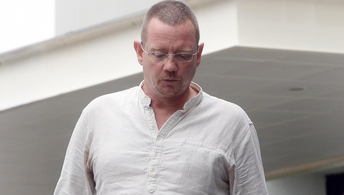 Arne Corneliussen, 50, had admitted to causing hurt to Mr Chan Chuan Heng at the intersection of Circular Road and North Canal Road at about 1am on Sept 22 last year. - ST PHOTO: AZIZ HUSSIN 