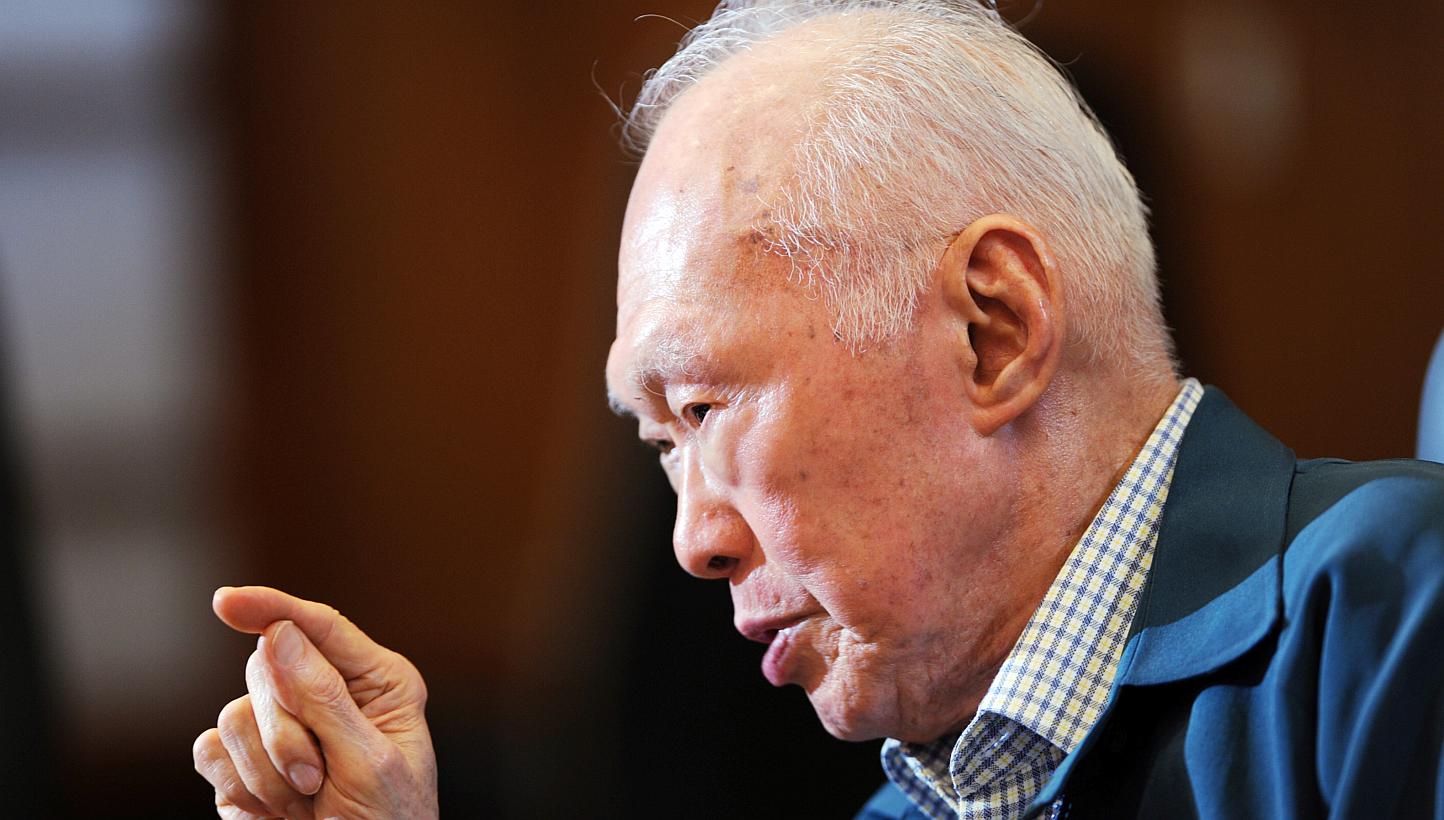 The domestic accomplishments of Mr Lee Kuan Yew need to be viewed in the right context. That context is set in 1965 from the perspective of Singapore looking at the world, particularly Asia. -- PHOTO: ST FILE