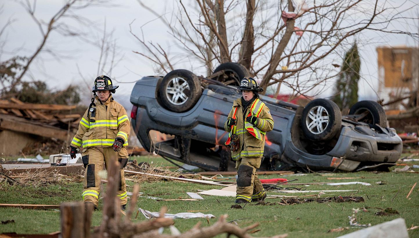 Tornadoes tear path of destruction through parts of midwest US | The ...