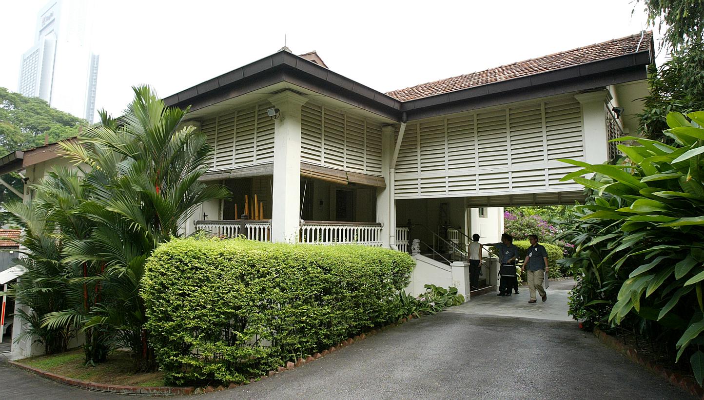 The task of balancing public interest with private preferences has fallen on his son, PM Lee, who reiterated in Parliament that his father had strenuously opposed preserving 38, Oxley Road as a relic to his memory. -- ST PHOTO: FRANCIS ONG
