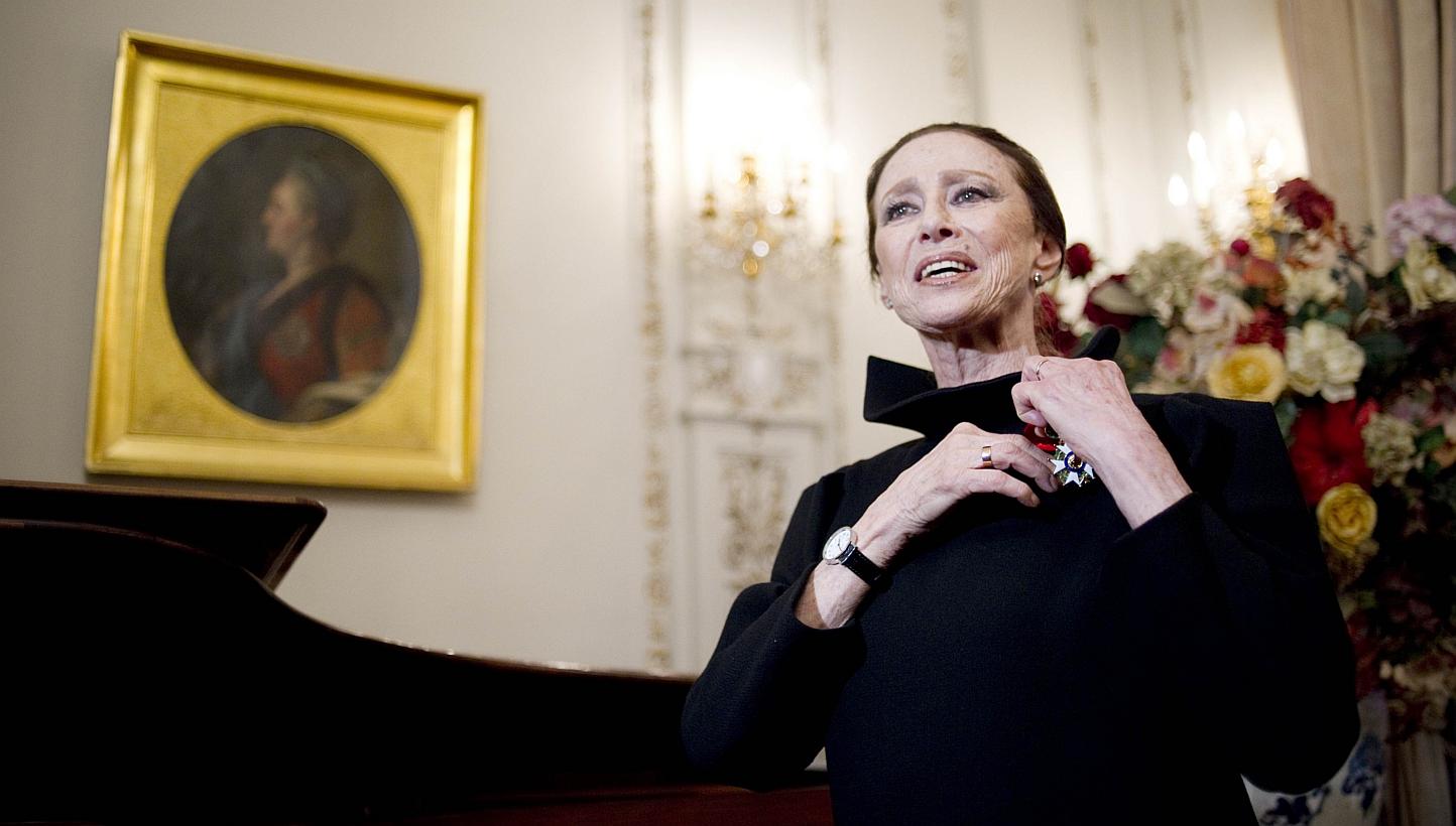 Maya Plisetskaya (above, in a 2012 file photo) - considered one of the greatest ballerinas of the 20th century for performances that flouted Soviet convention - died on Saturday at the age of 89. -- PHOTO: AFP