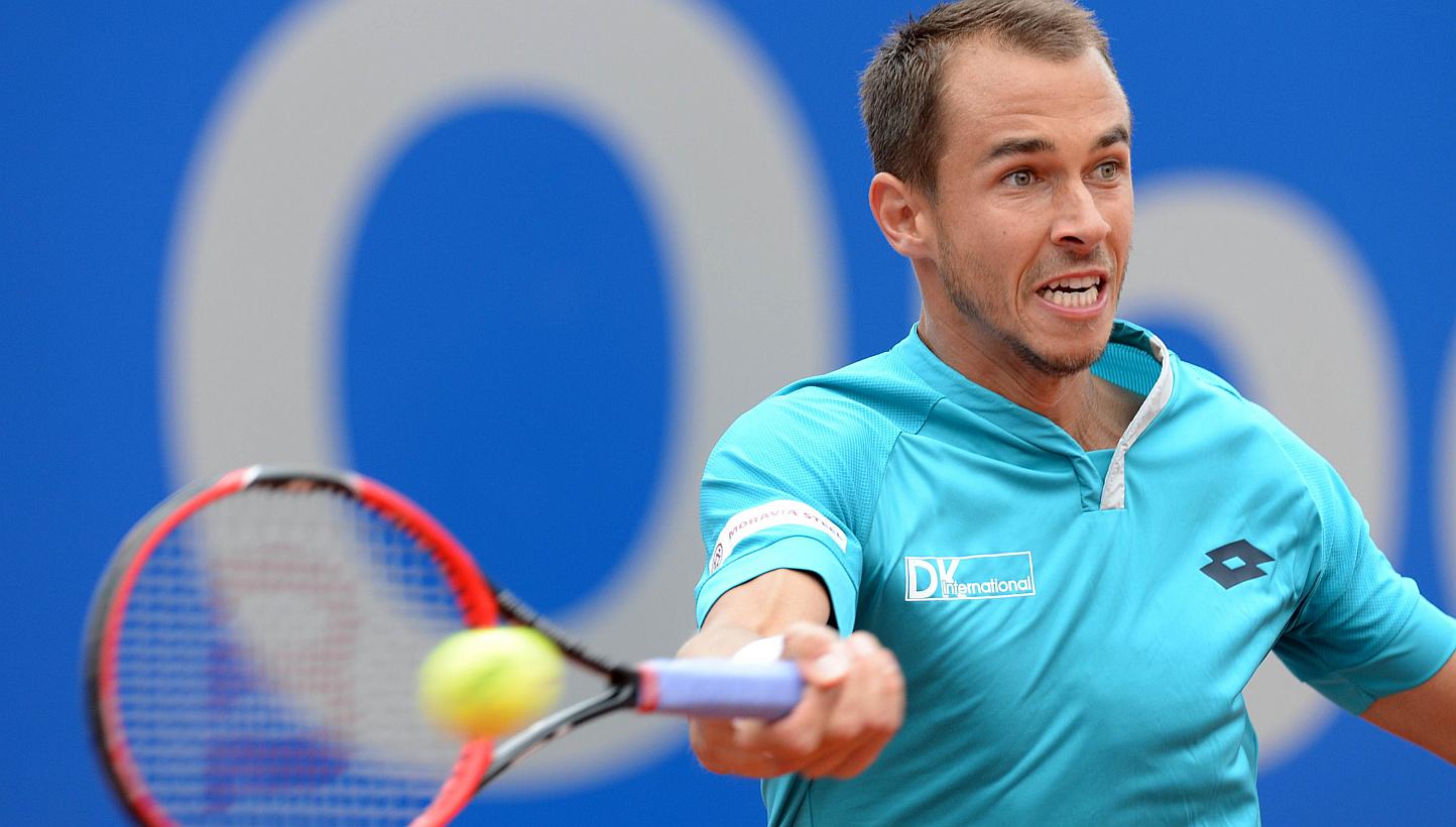 Andy Murray defended his astonishing outburst at Lukas Rosol (above) on Saturday when he told the controversial Czech he was the tour's most hated man. -- PHOTO: AFP
