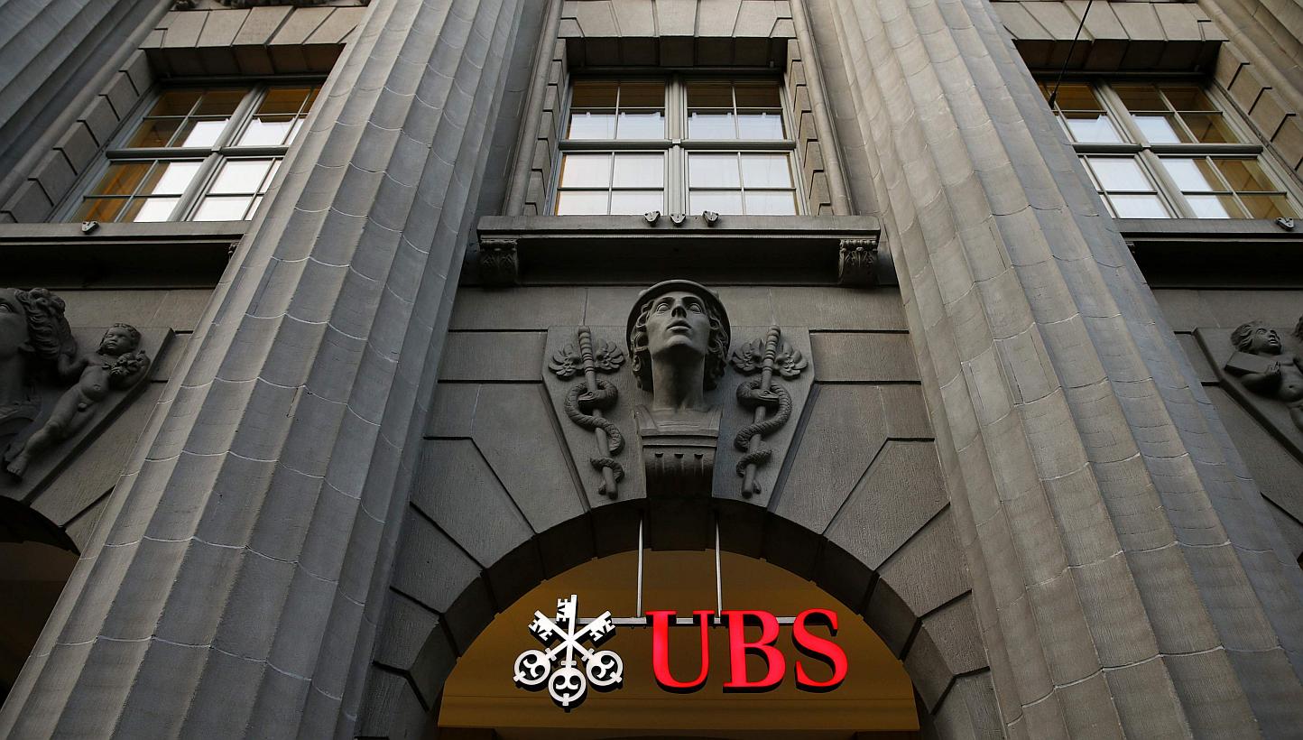 UBS Group, Switzerland's biggest bank, said net income in the first three months of the year almost doubled in a quarter that saw all divisions beat analyst estimates. -- PHOTO: REUTERS