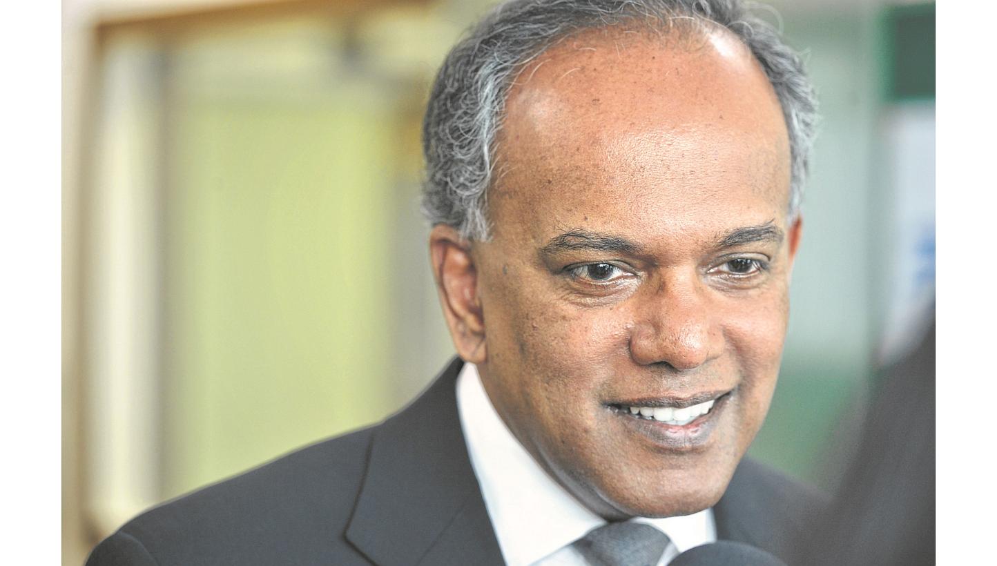 Minister for Foreign Affairs and Law K Shanmugam will begin a week-long trip to Ukraine, Italy and the Vatican City on Wednesday. He is also scheduled to have an audience with Pope Francis. -- ST PHOTO: KUA CHEE SIONG&nbsp;