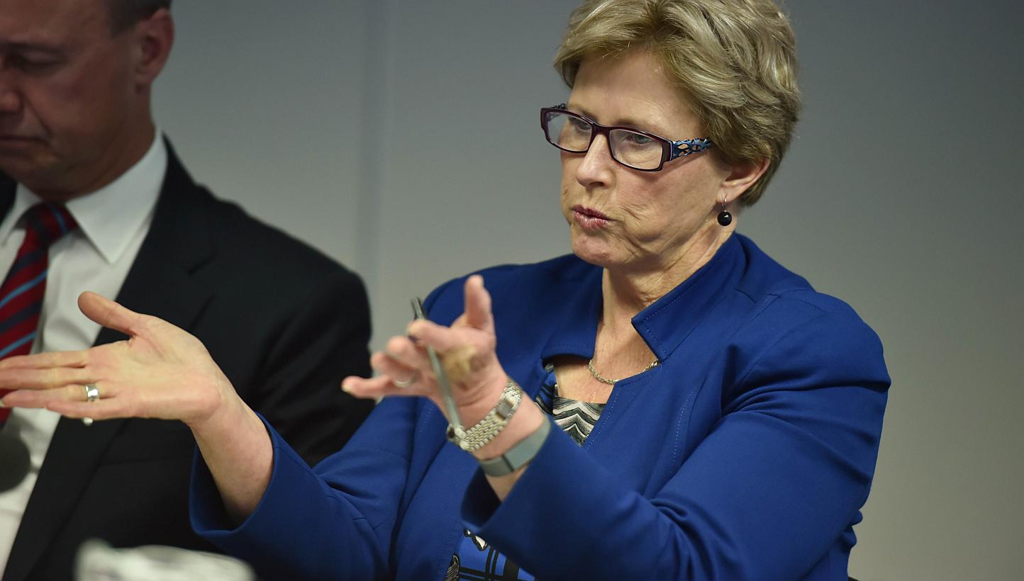 Australian Senator Christine Milne unexpectedly resigned as leader of the small but influential Greens Party on Wednesday, raising questions over the future of an important political bloc outside the two mainstream parties. -- PHOTO: AFP