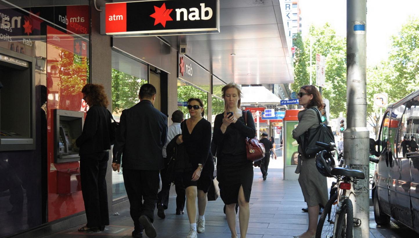 National Australia Bank, the country's top lender by assets, on Thursday reported a 5.4 per cent rise in first-half cash earnings, meeting forecasts, and announced a A$5.5 billion (S$5.8 billion) rights issue as it looks to demerge and float its trou