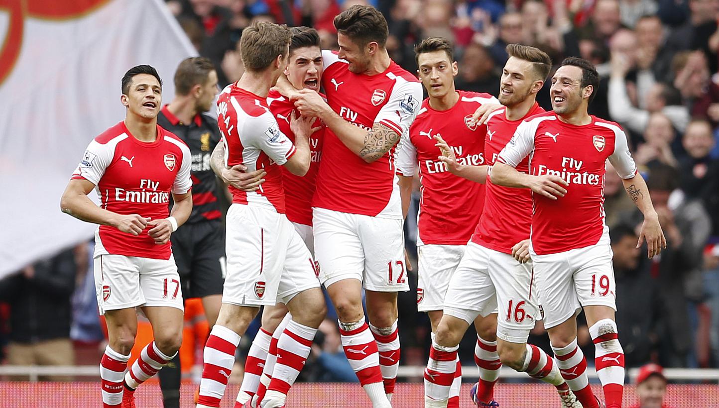 English Premier League sides Arsenal (above), Everton, and Stoke City, as well as a Singapore Select XI, make up the competition's four-team field. -- PHOTO: REUTERS&nbsp;