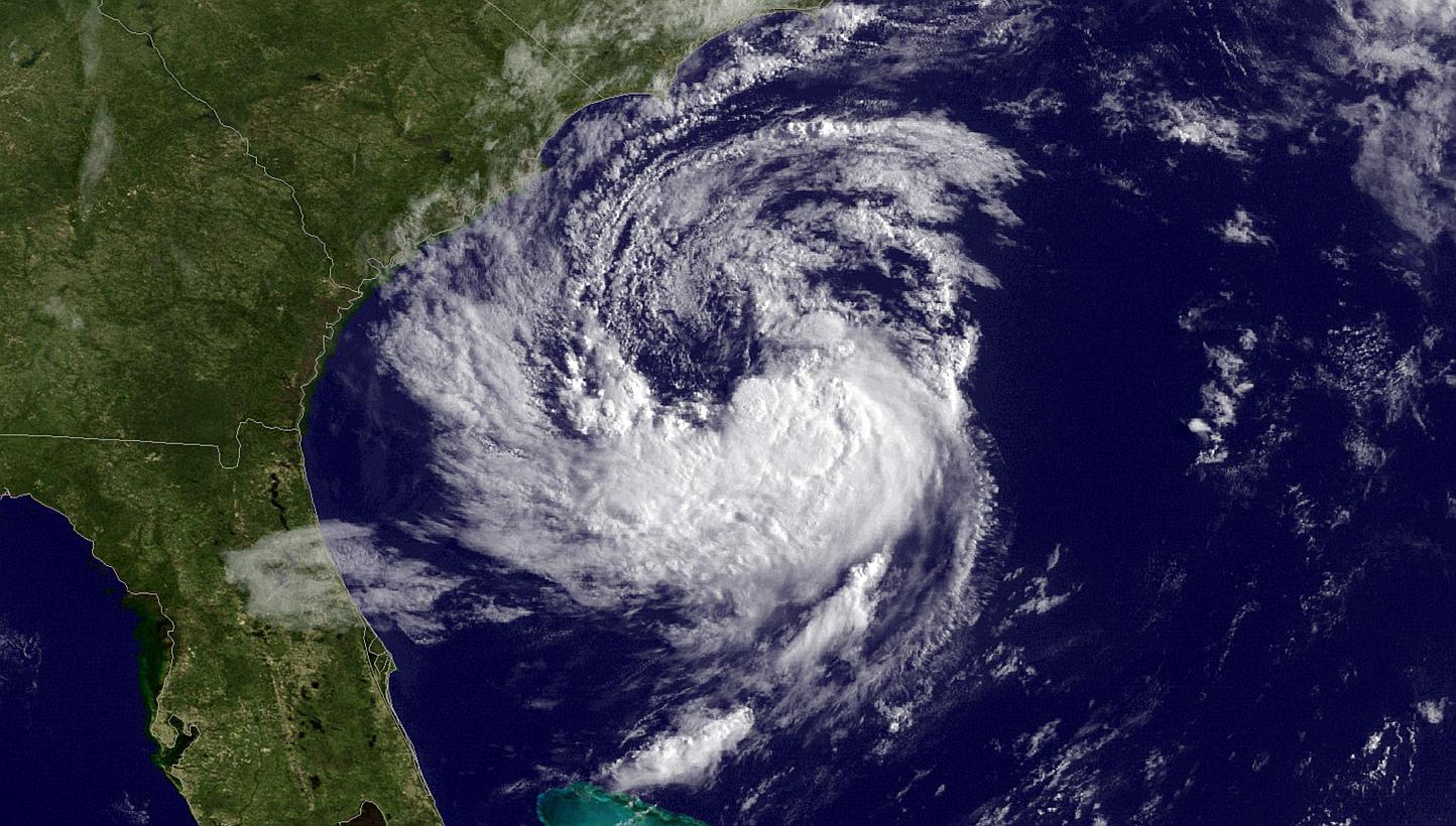 Subtropical Storm Ana, expected to move toward the southeastern United States at a very slow pace. -- PHOTO: AFP