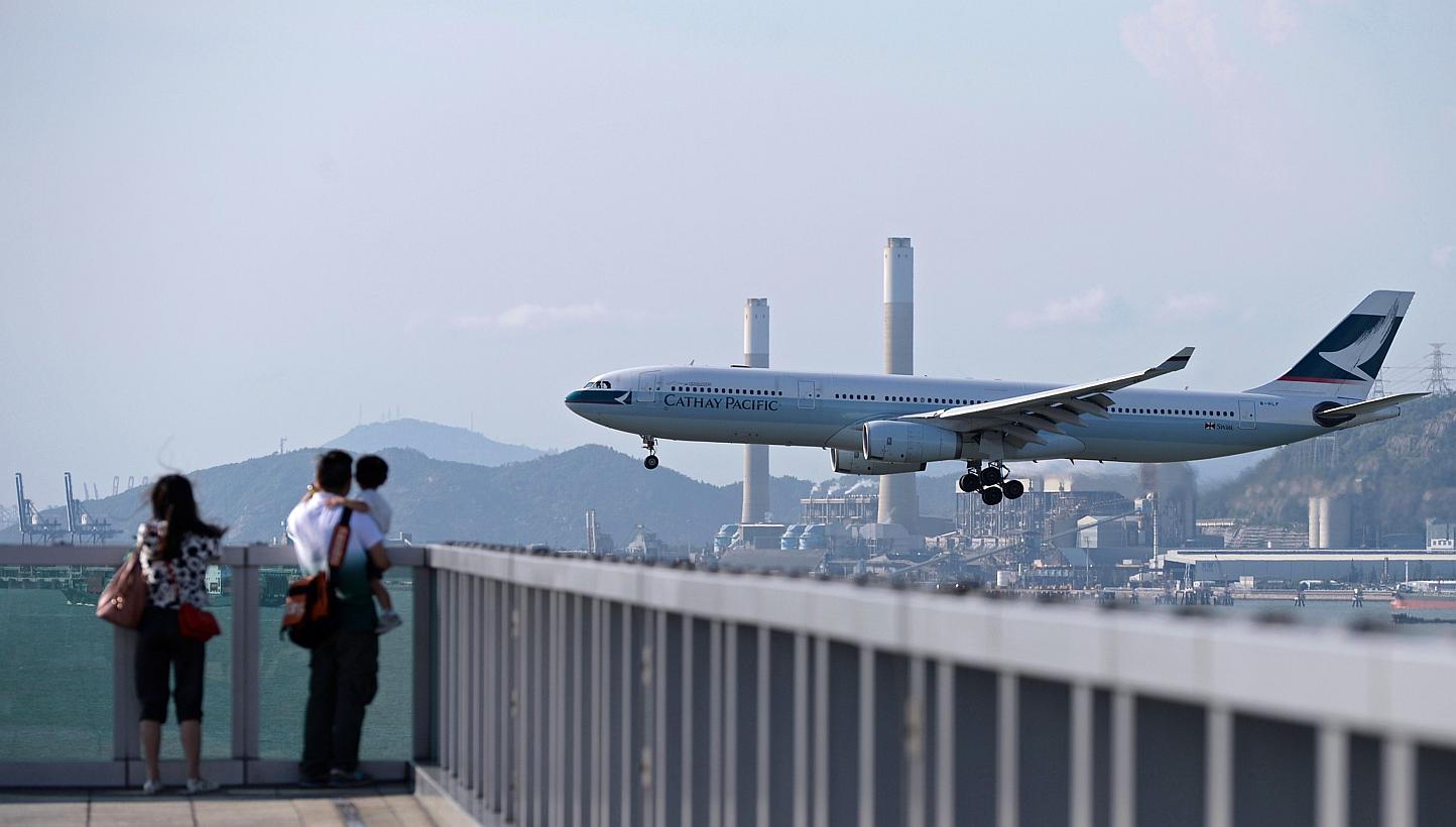 Singaporean air steward Vincent Chee is in critical condition after suffering a stroke while on a Cathay Pacific flight from Hong Kong to Frankfurt on May 7, 2015. -- PHOTO: AFP