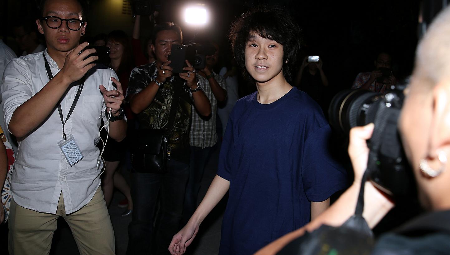 Earlier on Tuesday, Yee was found guilty of uploading an obscene image and making remarks intending to hurt the feelings of Christians on Tuesday, after a two-day trial last week.&nbsp;-- ST PHOTO:&nbsp;WONG KWAI CHOW