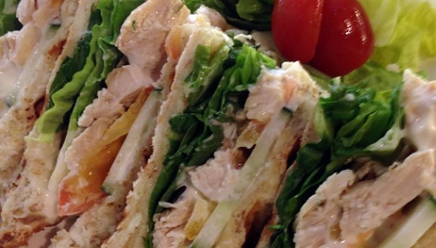 Chicken mayo sandwich -- PHOTO: MUNCH SALADSMITH &amp; ROTISSERIE