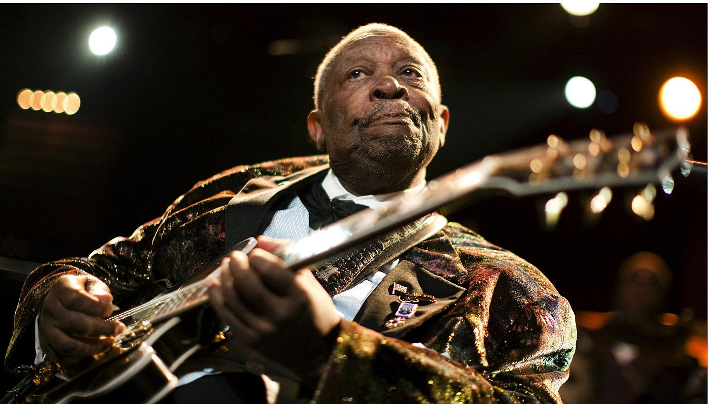 U.S. blues legend B.B. King performs onstage during the 45th Montreux Jazz Festival in Montreux, in this file picture taken on July 2, 2011. Legendary guitarist and "King of the Blues" B.B. King has died in Las Vegas, shortly after returning hom
