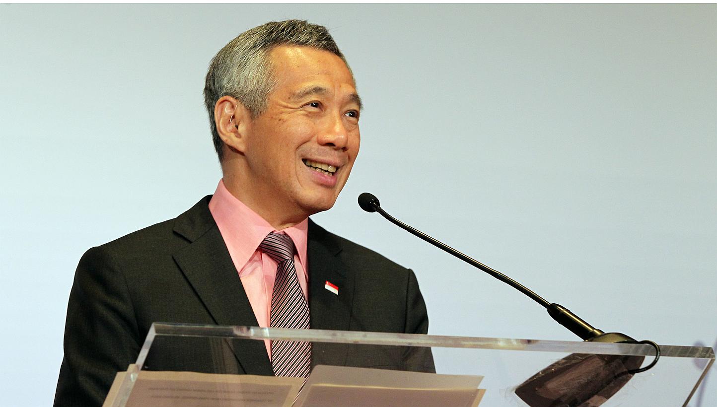 As Singapore celebrates its 50th birthday, Prime Minister Lee Hsien Loong called on the people to reflect on the values of unity and inclusiveness that have brought the country this far and will keep it going. -- PHOTO: ST FILE&nbsp;