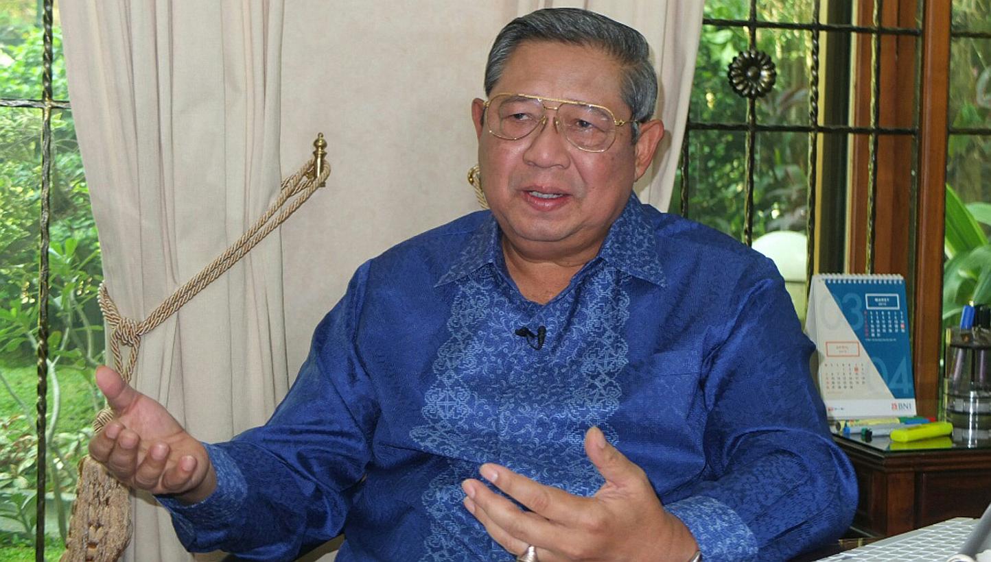 Indonesia's former president Susilo Bambang Yudhoyono on Sunday urged nations to seek a solution instead of assigning blame over the migrant crisis engulfing Southeast Asia, warning that hundreds of lives are at stake. -- PHOTO: ST FILE