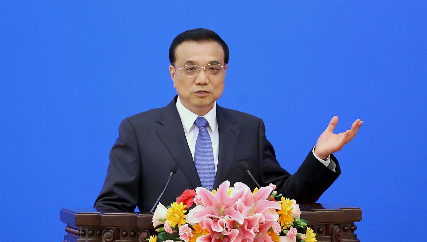 Chinese Premier Li Keqiang will push trade, finance and investment deals worth tens of billion of dollars on Tuesday to help Brazil upgrade its dilapidated infrastructure and boost a slumping economy. -- PHOTO: REUTERS