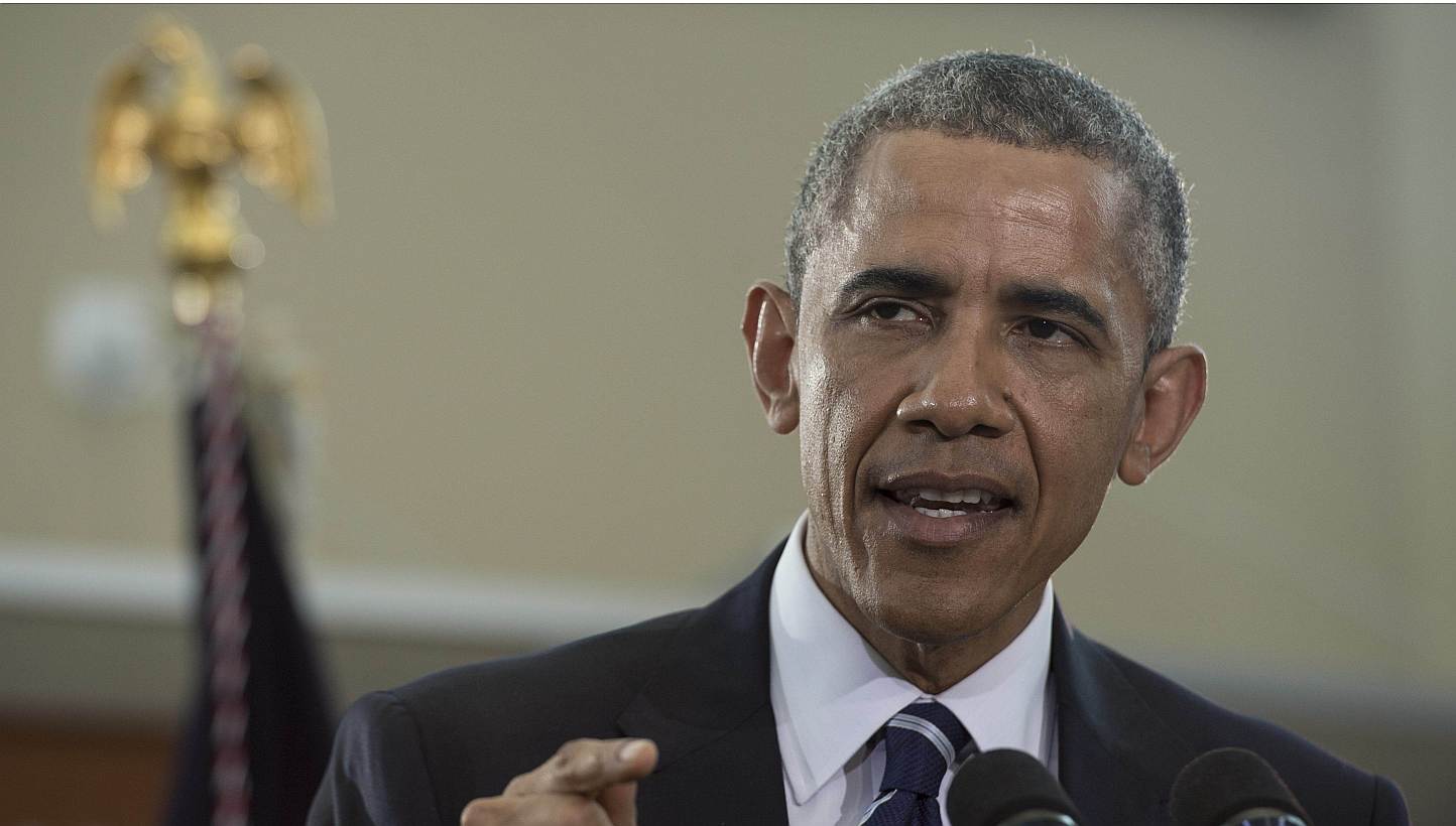 Until now, Mr Obama has tweeted through his executive staff @WhiteHouse or the remnants of his campaign staff @BarackObama. -- PHOTO: AFP&nbsp;
