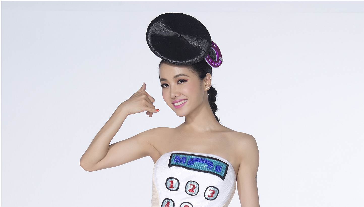 Jolin Tsai, Taiwanese Mandopop queen, promoting her latest studio album, Play. -- PHOTO: WARNER MUSIC