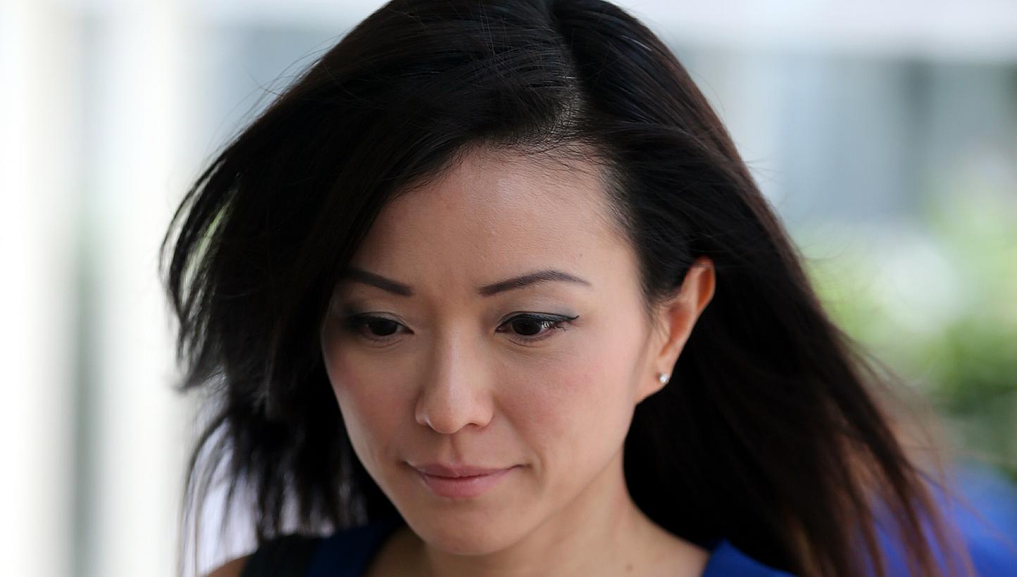 Serina Wee disagreed she knew the bonds were a sham and that she had knowingly conspired with the others to misappropriate church funds. -- ST PHOTO: WONG KWAI CHOW