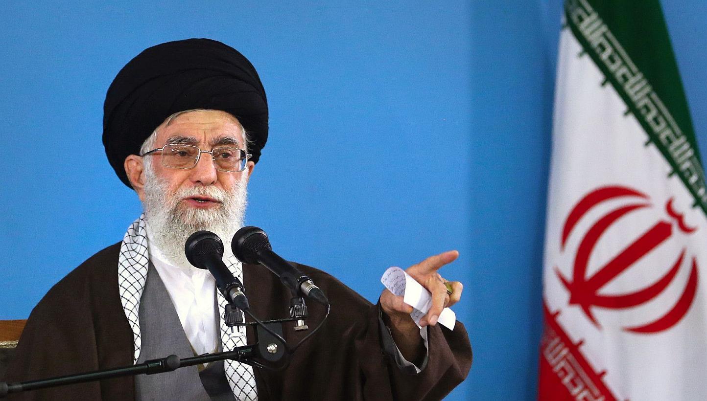 Iran's supreme leader Ayatollah Ali Khamenei on Wednesday, May 20. 2015, ruled out allowing nuclear inspectors to visit military sites or to question scientists, state media reported. -- PHOTO: AFP / HO / KHAMENEI.IR