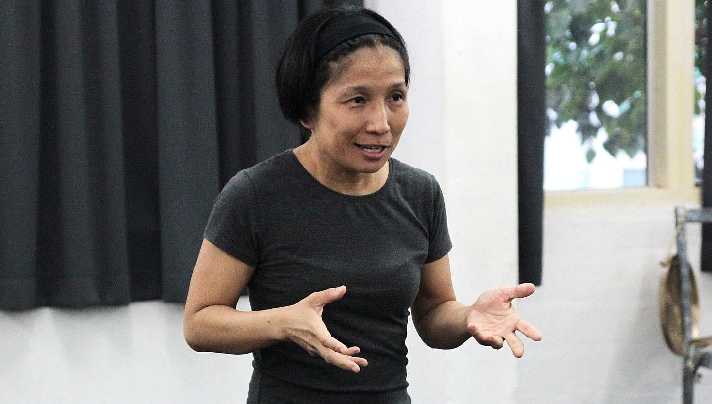 Ang Gey Pin (above) is the director of Q: Protagonists At The Edge. -- PHOTO: INTERCULTURAL THEATRE INSTITUTE