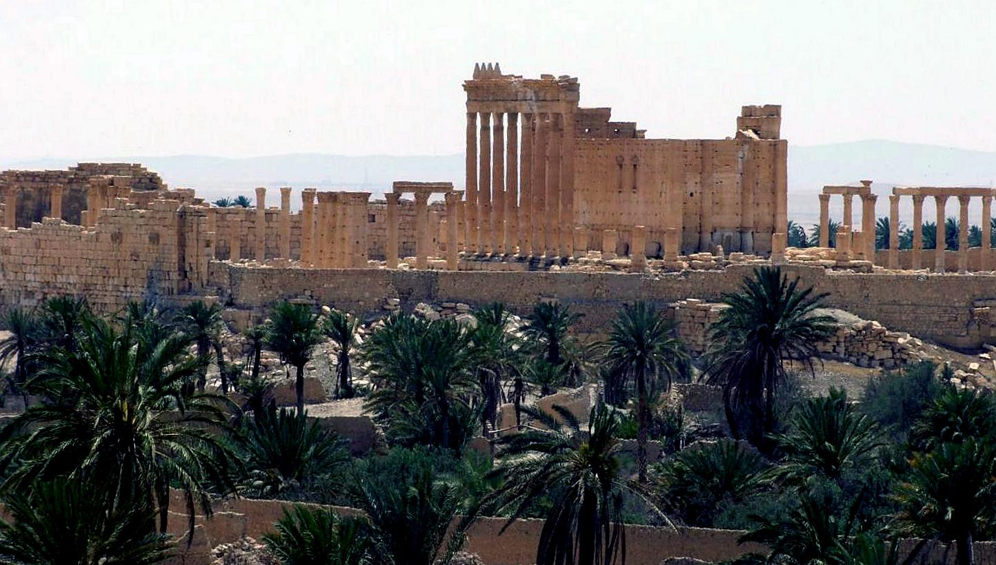 An undated picture shows the ancient oasis city of Palmyra, about 215km north-east of Damascus.&nbsp;Syrian pro-government militia evacuated citizens from the ancient city of Palmyra on Wednesday after large groups of Islamic State militants infiltra