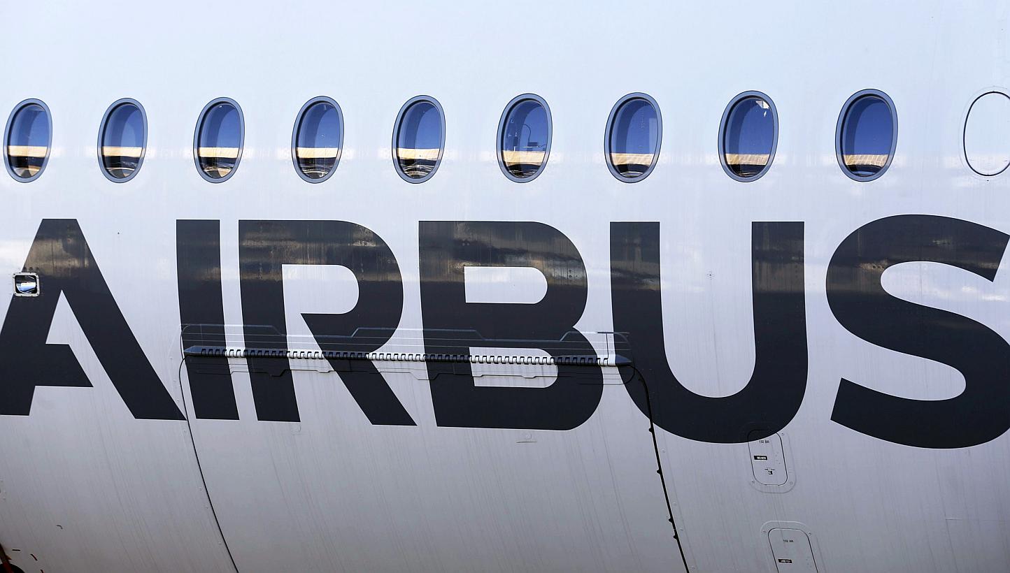 An exterior view of an Airbus A350 XWB during the Airbus annual news conference in Colomiers, near Toulouse in this Jan 13, 2015 file photo.&nbsp;European aerospace giant Airbus has weighed into a debate about Britain’s future in Europe, warning of