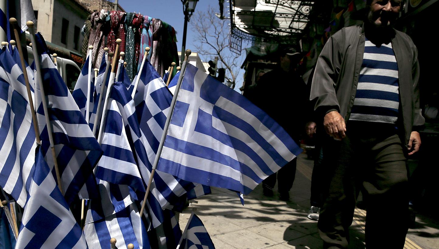Greece's Interior Minister Nikos Voutsis said on Sunday, May 24, 2015, that the country will not make a debt repayment to the International Monetary Fund (IMF) due next month as it does not have the money. -- PHOTO: REUTERS 