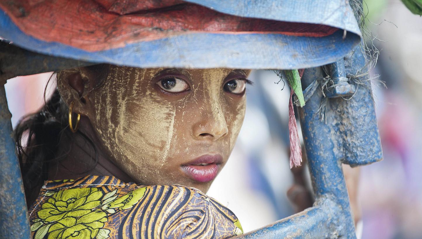 Myanmar has enacted a population law that rights groups said on Sunday targets persecuted Rohingya Muslims, a minority group at the centre of a migration crisis that has seen thousands flee the country. -- PHOTO: AFP