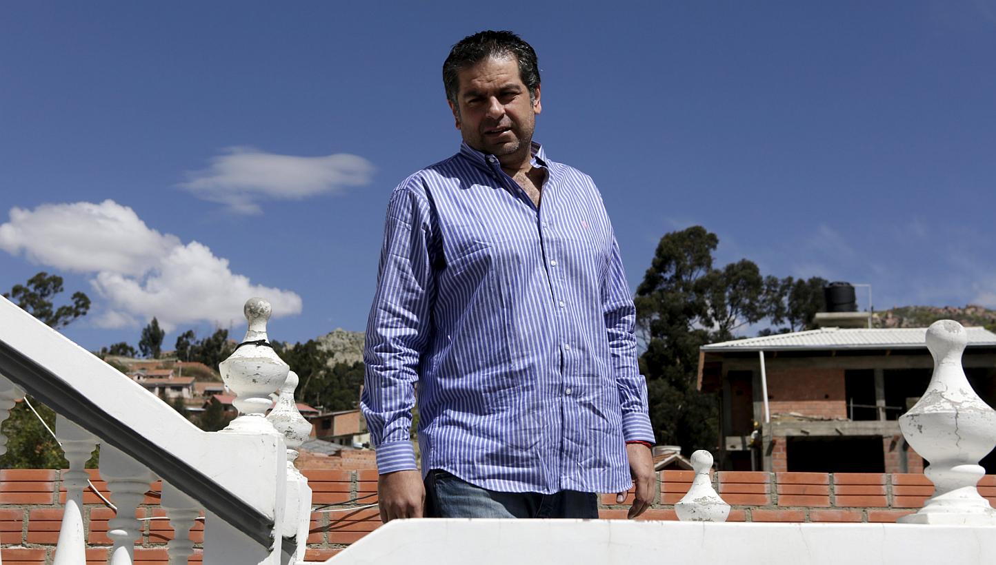 Former presidential adviser Martin Belaunde is pictured in La Paz, Peru , on May 13, 2015. -- PHOTO: REUTERS