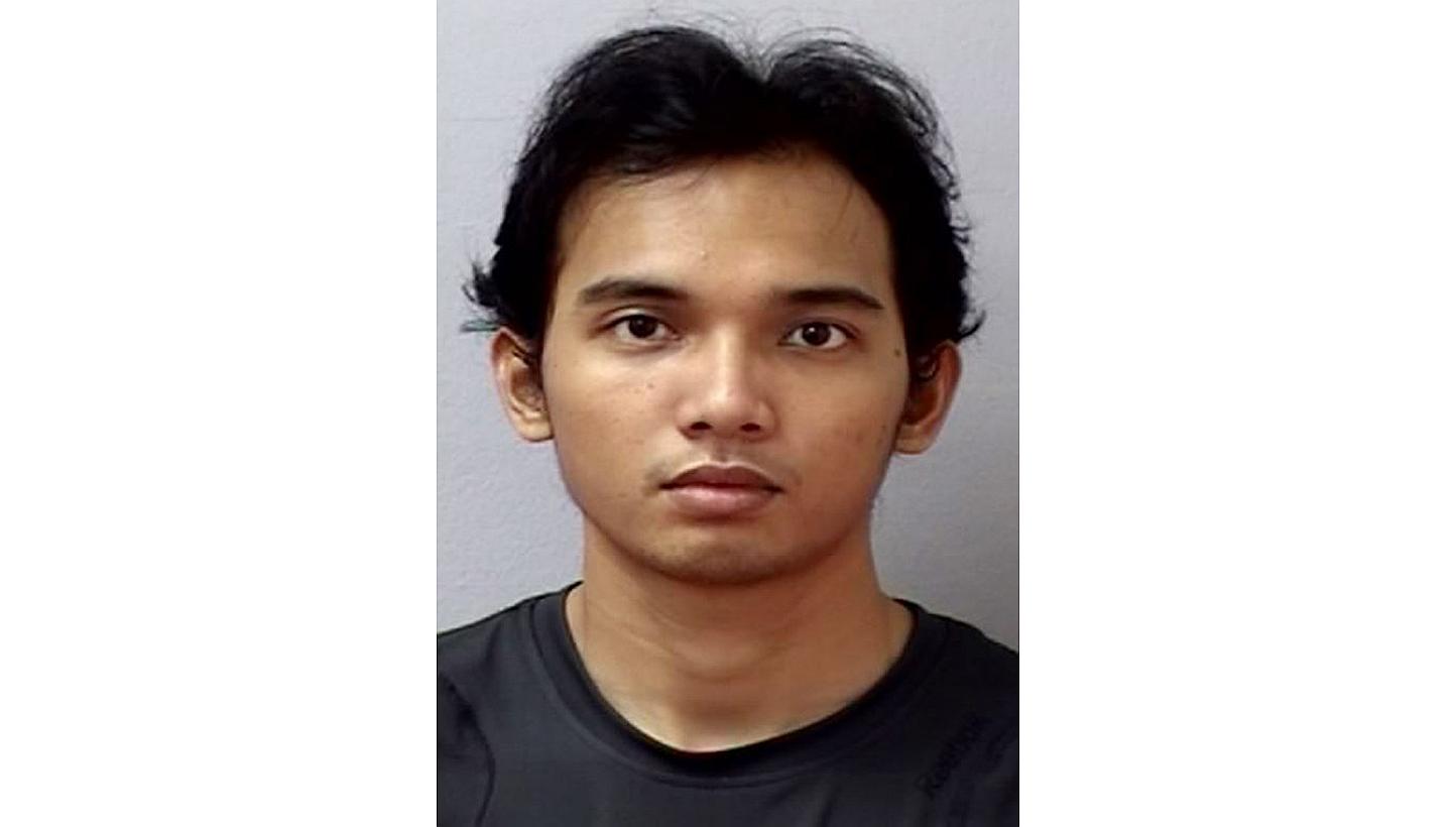 Irfan Syanjaya, 26, was convicted on Tuesday of outraging a woman's modesty on an MRT train. -- PHOTO: SINGAPORE POLICE FORCE&nbsp;
