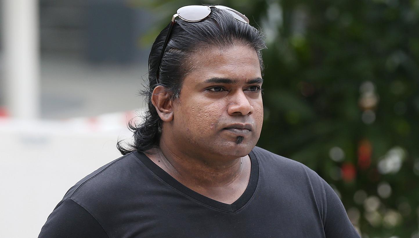 Raja Morgan Chelliah (above) had already been jailed in 2011 for helping Wilson Raj Perumal flee Singapore with a forged passport. -- ST PHOTO: SEAH KWANG PENG