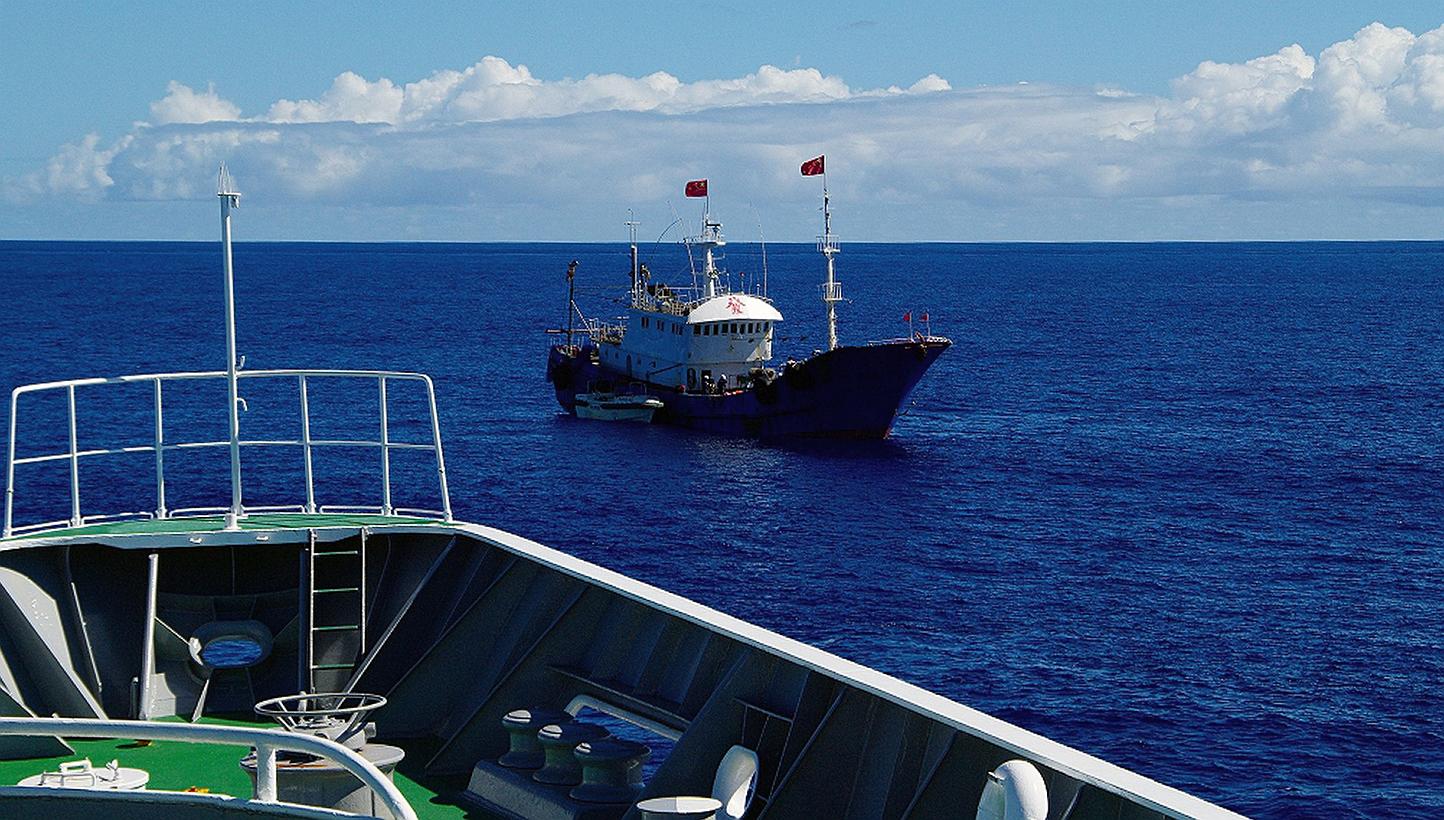 A Japanese court on Wednesday jailed a Chinese skipper for coral poaching in what was reportedly the first such punishment since the coastguard began reporting waves of illegal boats. -- PHOTO: AFP