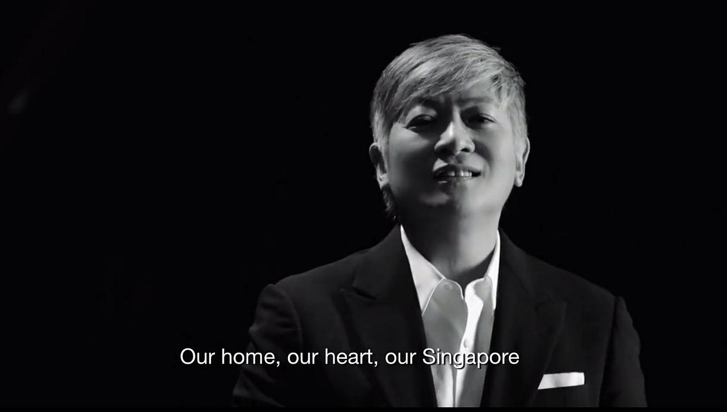 The music video for this year's National Day theme song has been unveiled. Defence Minister Ng Eng Hen shared the video on his Facebook on Wednesday. -- PHOTO: SCREEN GRAB FROM OUR SINGAPORE NDP 2015 MUSIC VIDEO