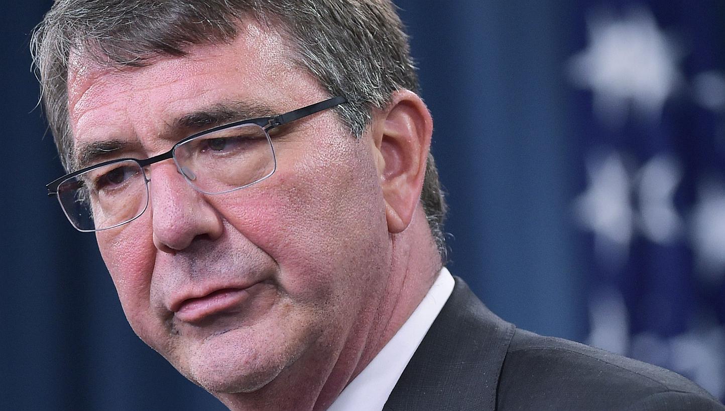 Mr Ashton Carter said China's actions "are bringing countries in the region together in new ways", and that there is growing demand for US engagement in the Asia-Pacific and "we're going to meet it".
