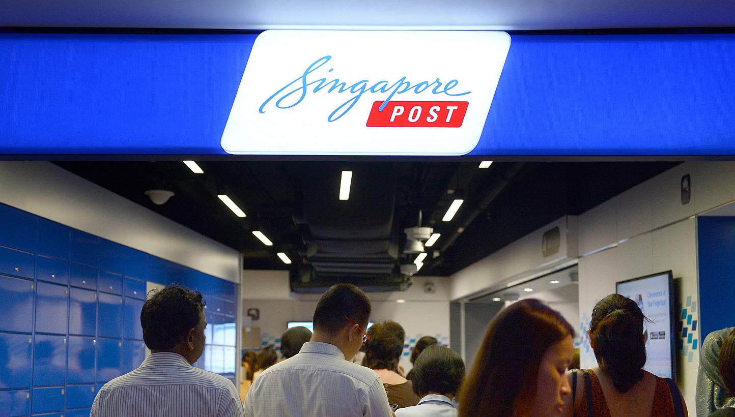 Singapore Post Limited has announced that the company will enhance its dividend policy from financial year ending March 31, 2016, aiming to make a total annual dividend payout of 7 cents per share to be paid on a quarterly basis. -- PHOTO: ST FILE