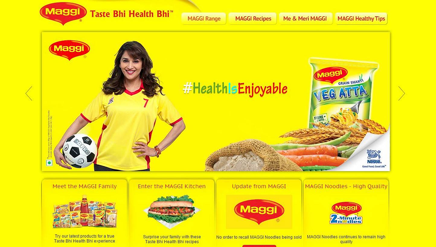 Food Safety and Drug Administration authorities in northern India's Uttar Pradesh have filed a criminal case against Nestle India after finding dangerous levels of lead in a batch of Maggi noodles, an official said on Sunday, May 31, 2015. -- SCREENG