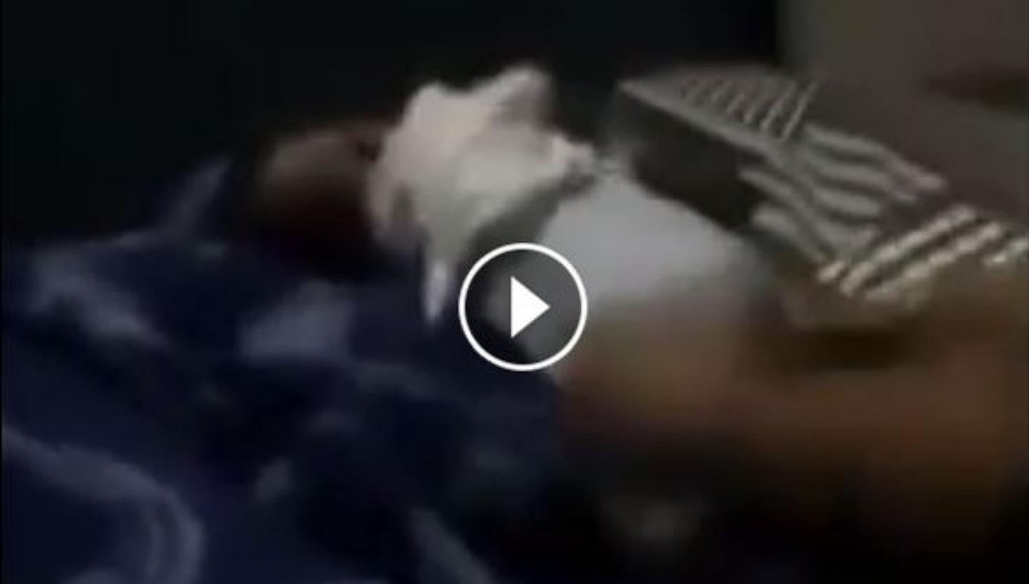 A video which shows a woman tossing a baby around while it cries has been circulating in Singapore. The incident happened in Malaysia and the mother of the child was investigated in April, reports said. --PHOTO: SCREENGRAB 