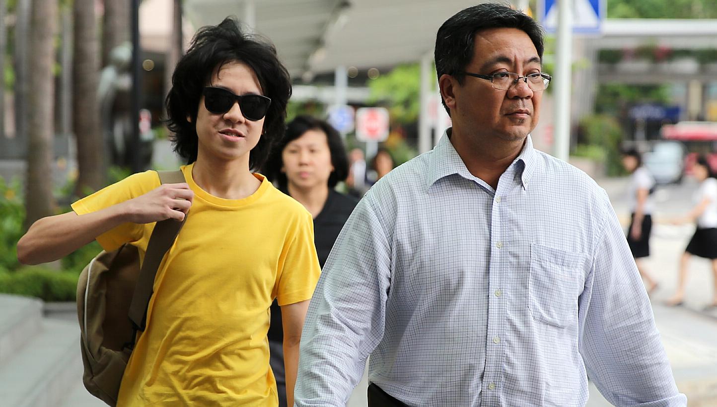 Teenage blogger Amos Yee, who was found guilty of uploading an obscene image and making remarks intending to hurt Christian feelings, is due back in court on Tuesday morning. -- ST PHOTO: WONG KWAI CHOW
