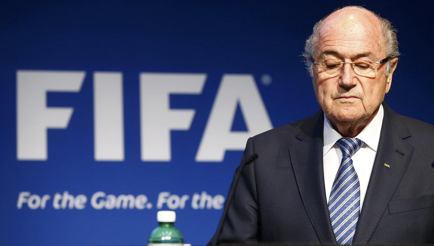 Sepp Blatter pauses during a news conference at the Fifa headquarters in Zurich, Switzerland, on June 2, 2015. -- PHOTO: REUTERS
