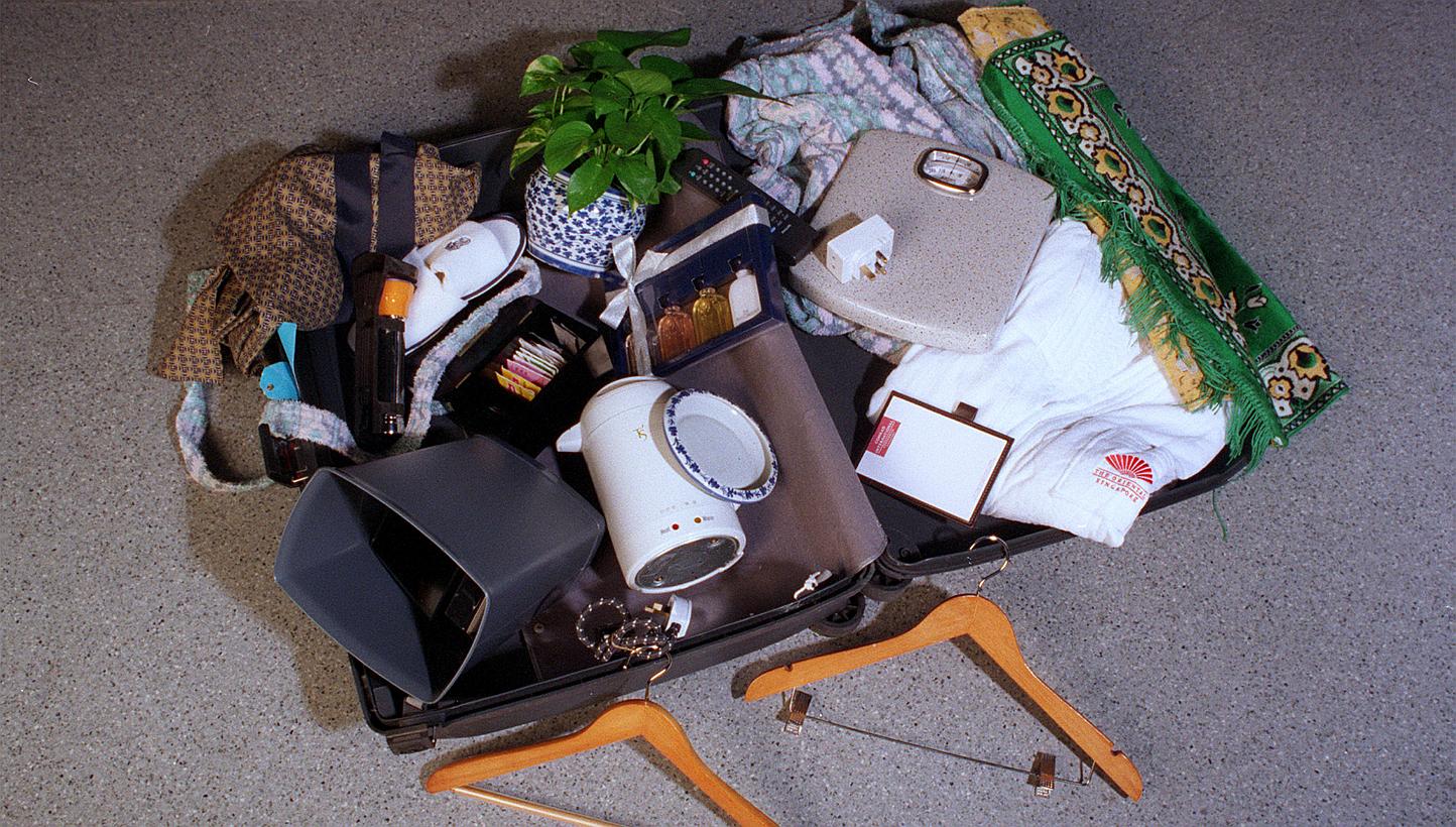 Singapore travellers are prone to taking items from hotel rooms, according to a survey by travel search website Hotels.com. -- PHOTO: ST FILE