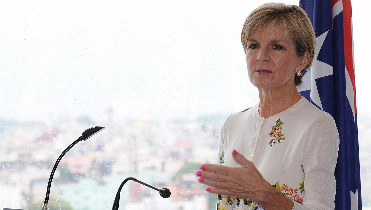 The Islamic State in Iraq and Syria (ISIS) militant group has shown it is prepared to use chemical weapons and is likely to have among its recruits the technical expertise to develop them, Australia's Foreign Minister Julie Bishop said. -- PHOTO: AFP