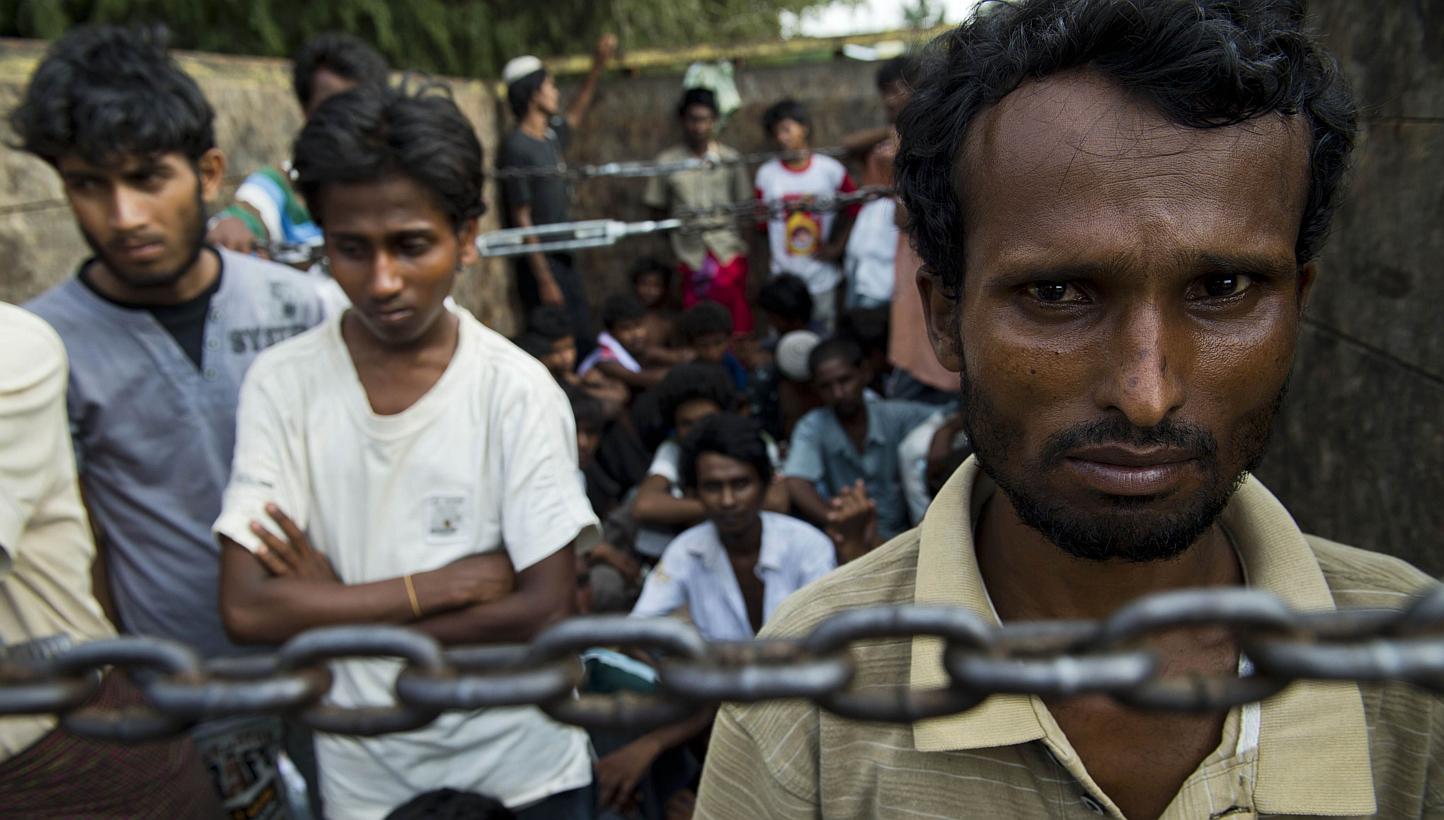 Rohingya men who enter Malaysia illegally are looking for Muslim widows in a bid to escape their past and have a better future. -- PHOTO: AFP