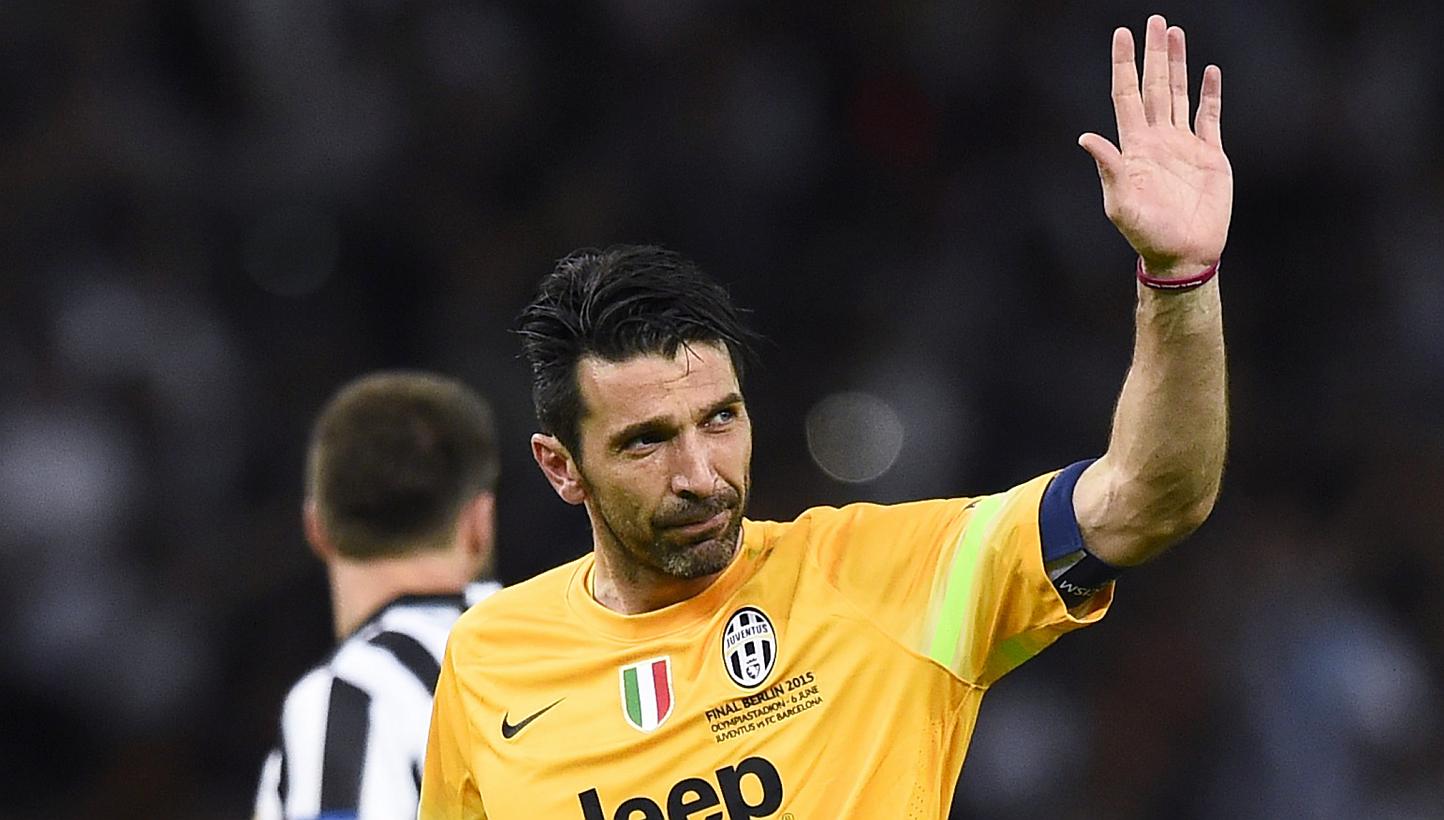 Juventus' Gianluigi Buffon looking dejected at the end of the match, on June 6, 2015. -- PHOTO: REUTERS