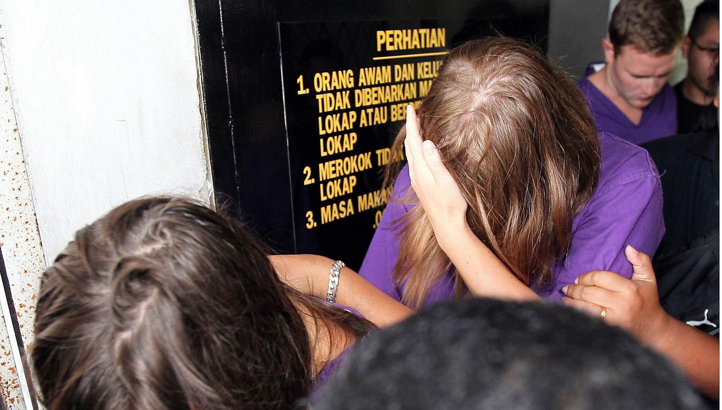 24-year old Eleanor Hawkins and several others were arrested for allegedly stripping naked and indiscriminately urinating atop Malaysia's Mount Kinabalu. -- PHOTO: THE STAR