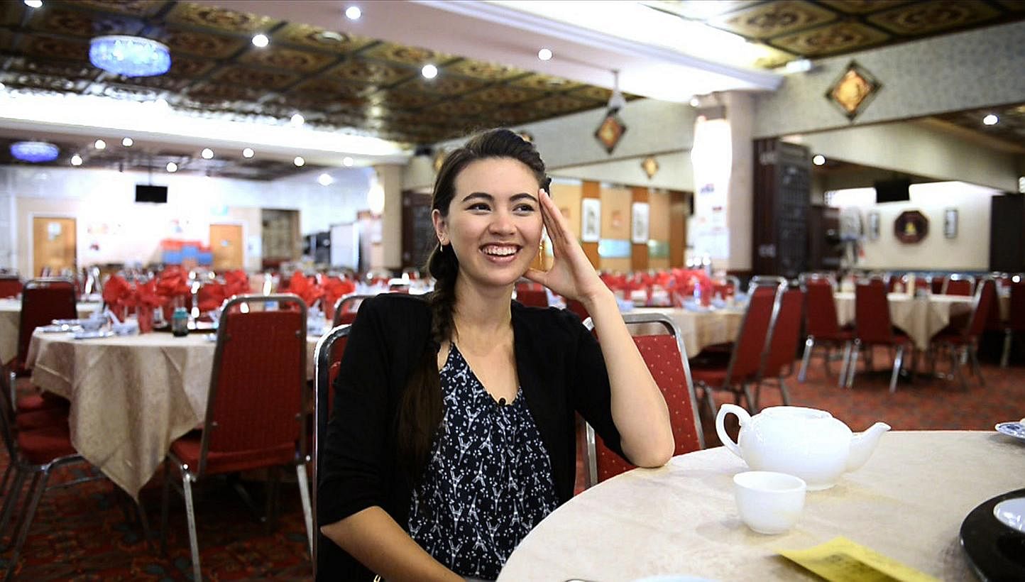 Actresss Jessica Henwick during an interview &nbsp;with Life! at Red Star Restaurant. -- ST PHOTO: BASIL EDWARD TEO