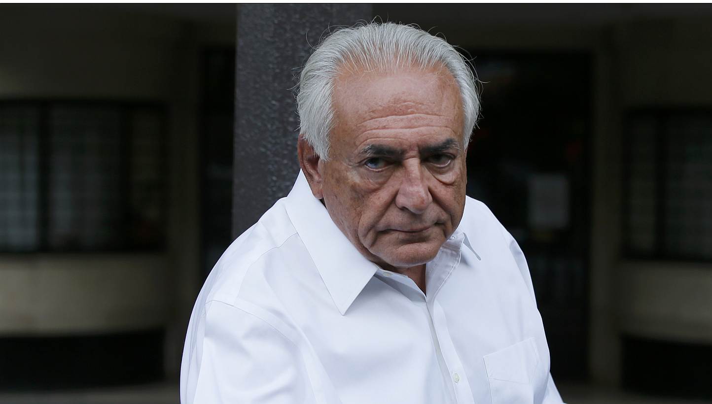 A French court on Friday acquitted former International Monetary Fund (IMF) chief Dominique Strauss-Kahn of pimping charges, drawing a line under the latest in a series of legal woes over his sexual escapades. -- PHOTO: REUTERS