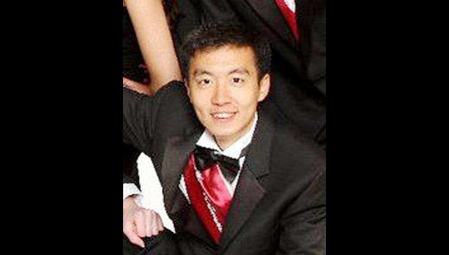 Wang Yinchu was one month away from completing his national service when he left Singapore without permission to pursue his medical studies at the University of Cambridge in Britain. -- PHOTO: FACEBOOK/ WANG YINCHU