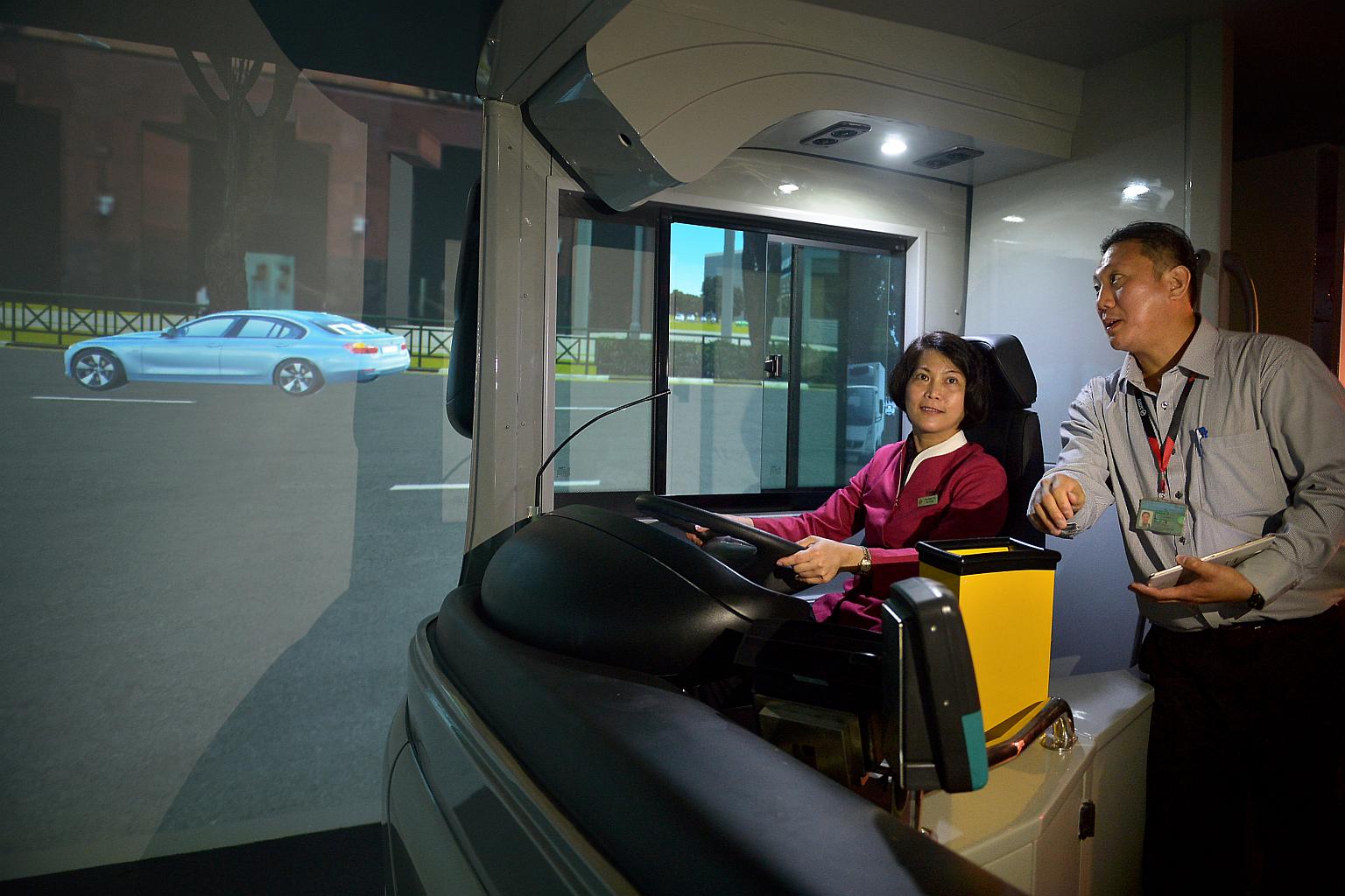 SMRT launches new training centre for bus drivers | The Straits Times