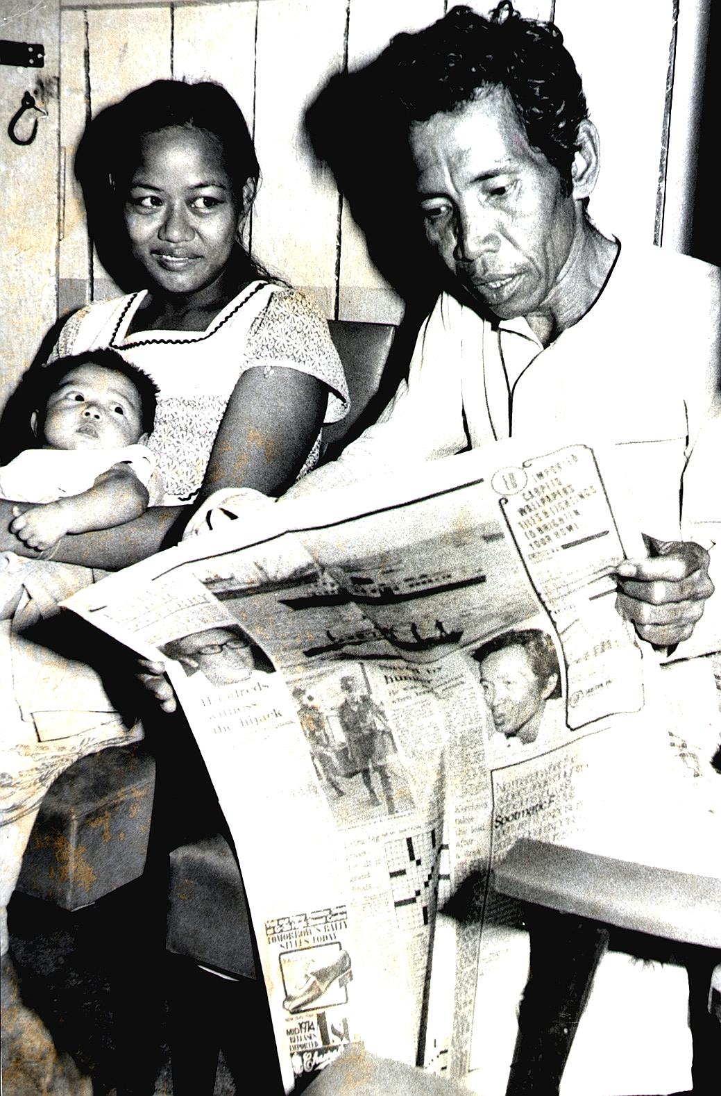 Deckhand Amat Awang Chik, then 45, was one of the five crewmen taken hostage during the 1974 Laju hijacking. He was also one of two who managed to escape on the first night.